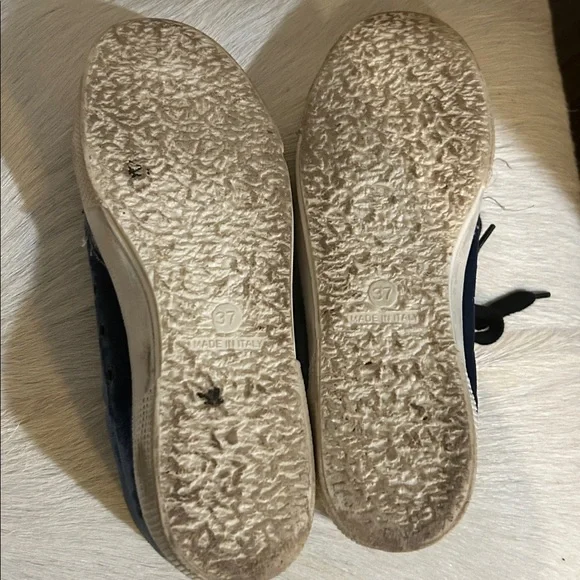 Golden Goose “May” blue velvet! So cute - Picture 6 of 7